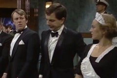 "Who's that silly man?"