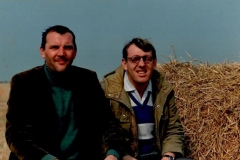 With Tony Haase. (Les and Robert).