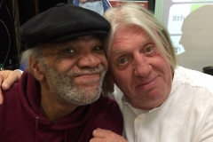 With the excellent Paul Barber.